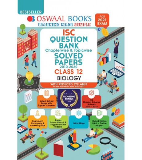 Oswaal ISC Question Bank Class 12 Biology Chapter Wise and Topic Wise | Latest Edition ISC Class 12 - SchoolChamp.net